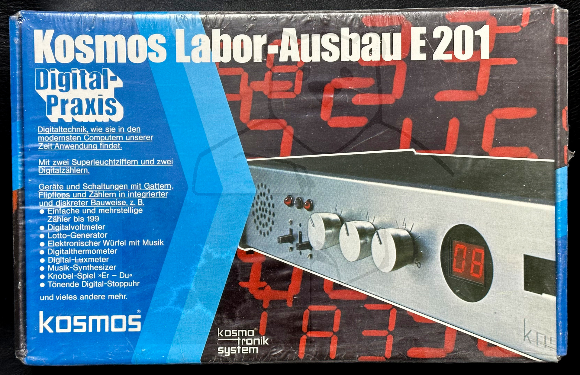 Kosmos Elektronik Labor E201 - Verpackung, Vorderseite